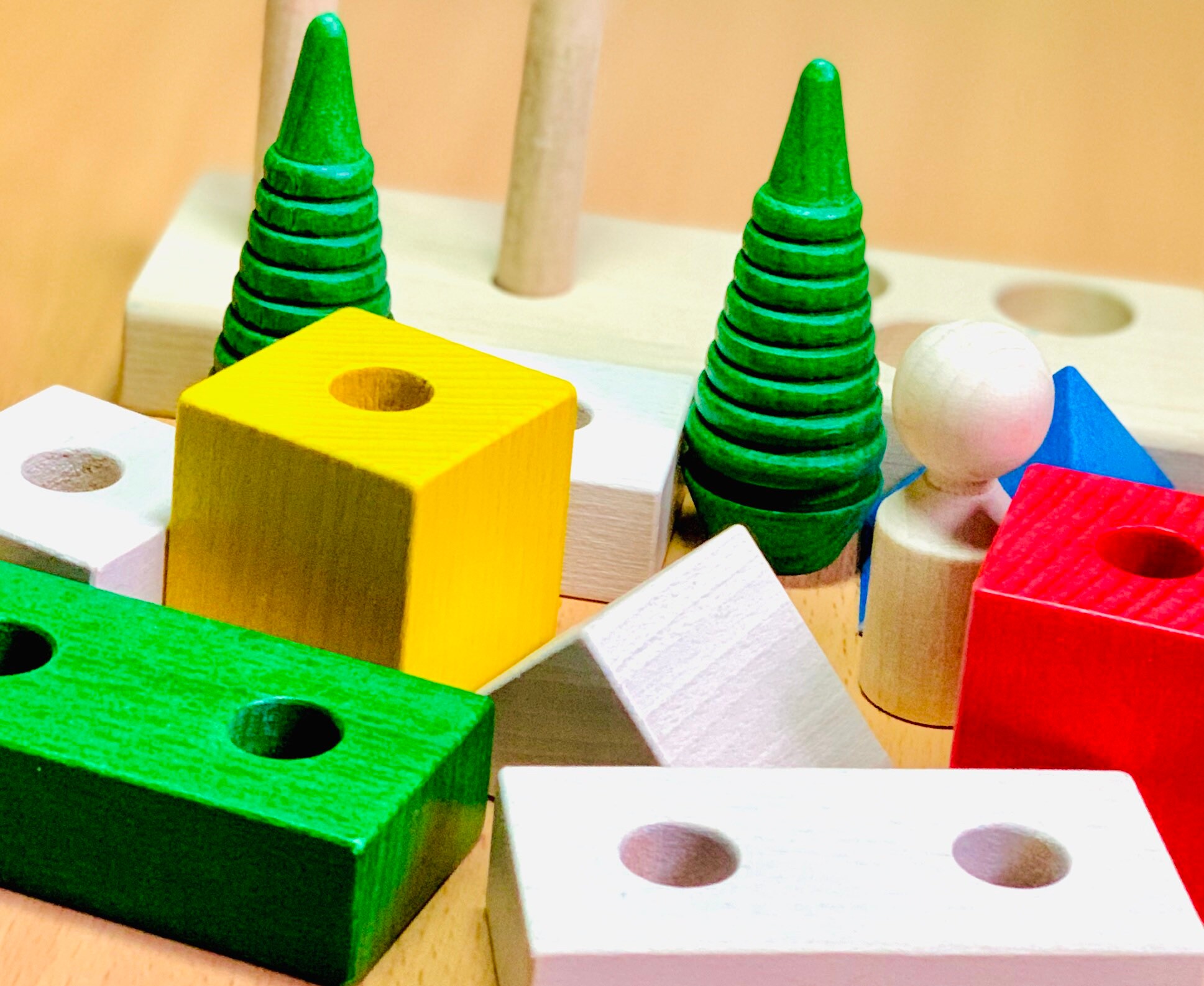Wooden Christmas House / Wooden Toy Etsy