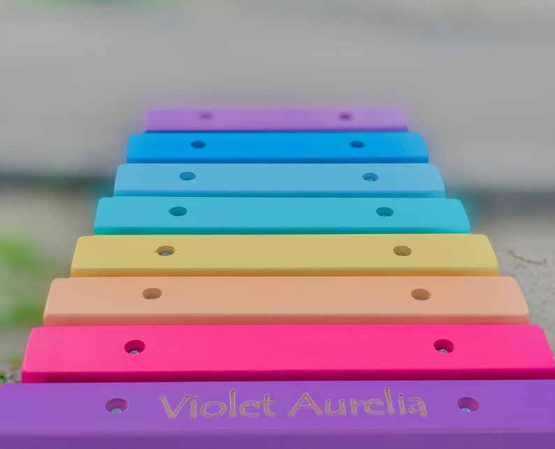 Wooden Xylophone Toy / Personalized Musical Toy / Kids Gift image 10