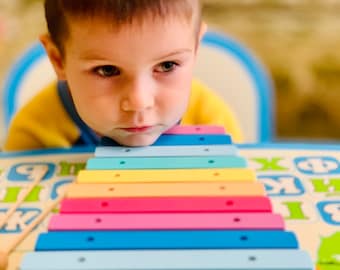 Personalisiertes XXL Xylophon, Musikspielzeug für Kinder