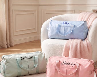 Personalized Embroidered Duffle Bag: Weekender Travel Bag