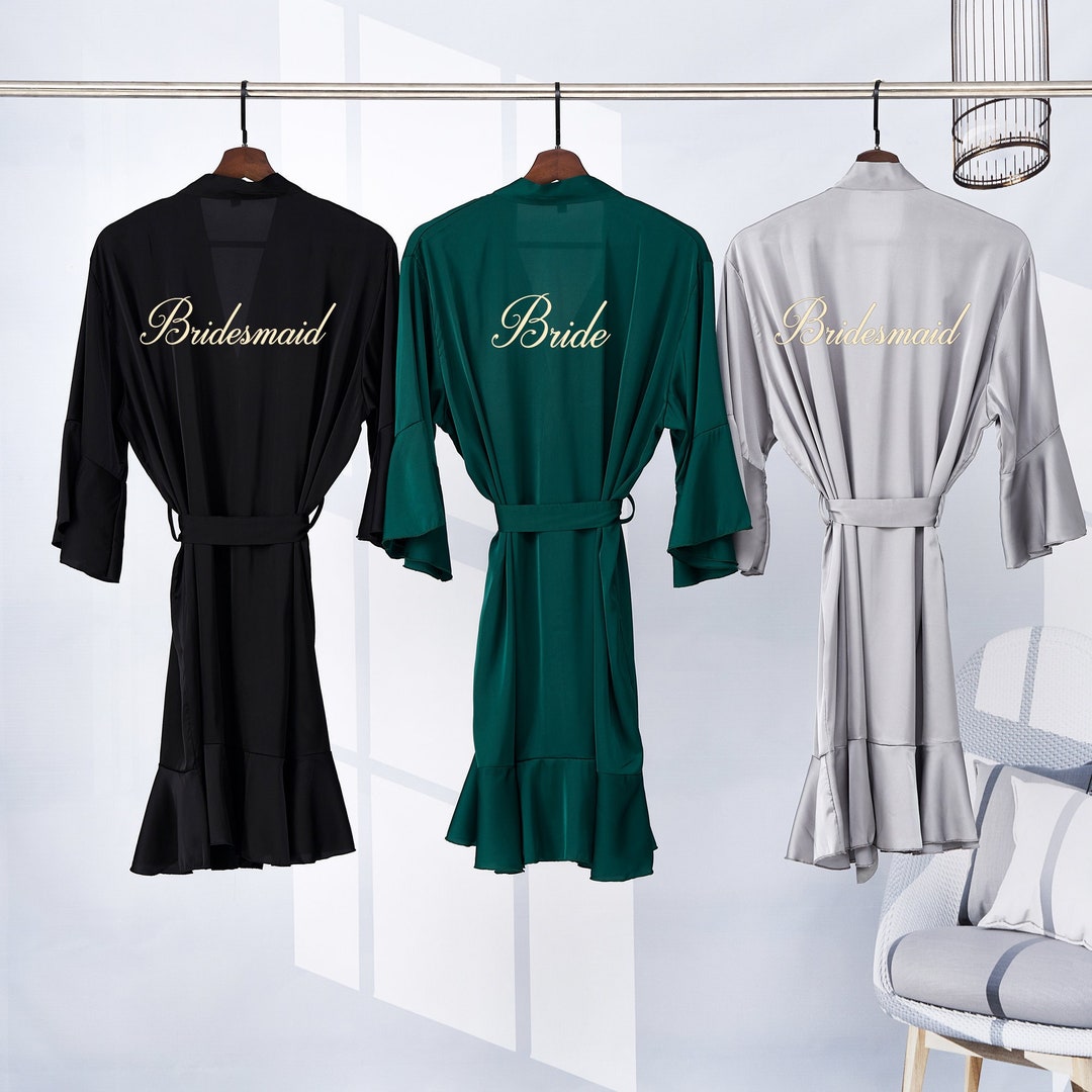 P Robe Personalized Bridesmaid Robes, Bridesmaid Proposal, Wedding Gifts ...