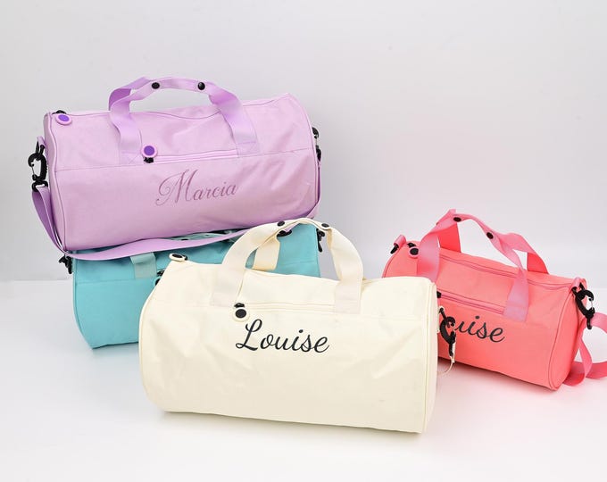 Personalized Kids Duffle Bag: Waterproof Overnight Travel Bag