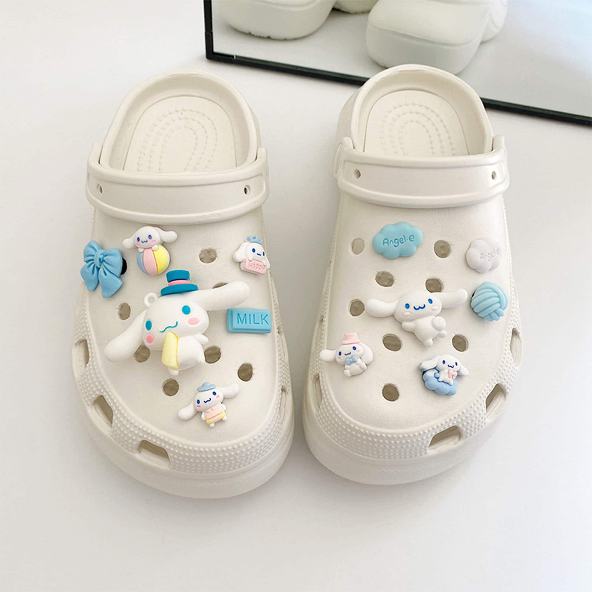 12pcs Cinnamoroll Croc Charms Kawaii Croc Charms Shoes Etsy UK
