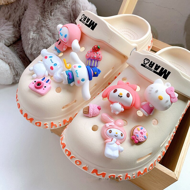 Sanrio Croc Charms My Melody Shoes Charms Cinnamoroll Croc Etsy