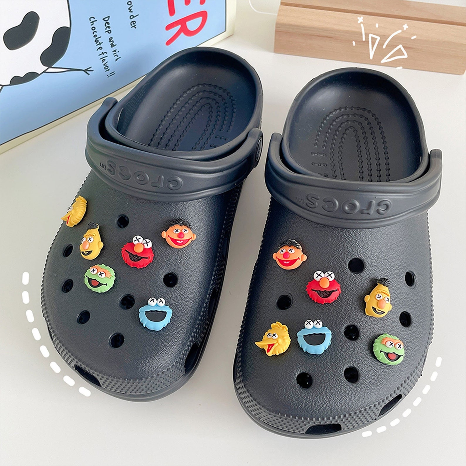 10pcs Crocs Charms Anime Cartoon Croc Charms Croc Jibbitz Etsy