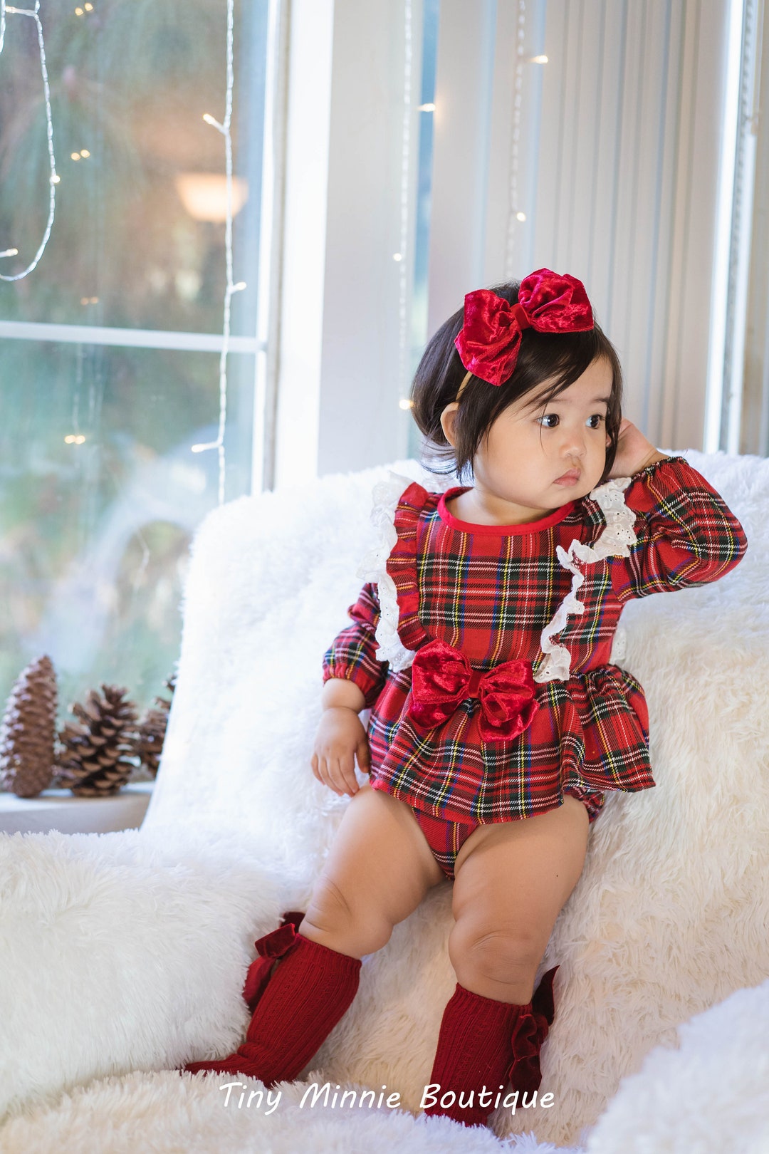 Baby girl christmas outfit cheap boutique