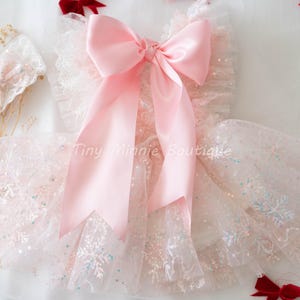 Pink Snowflake Dress - Etsy