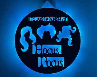 Hocus Pocus Light Up Door Hanger