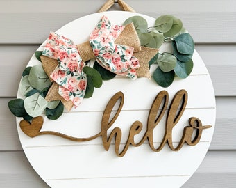 Heart Hello Door Hanger