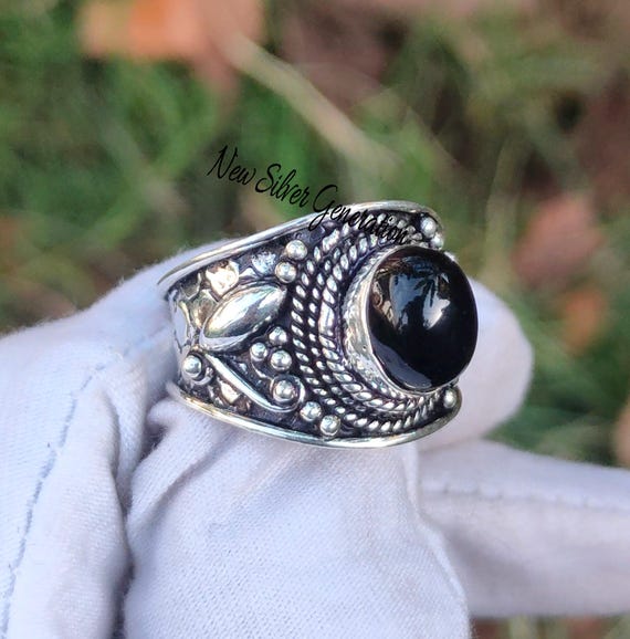 Bague Argent 925 Maty Bague Saphir Bague De Pouce Maty Bague