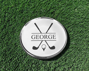 Golf Ball Marker, Personalised Custom Golfing Gift