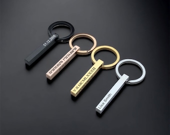 16th Birthday Personalised Keyring Bar