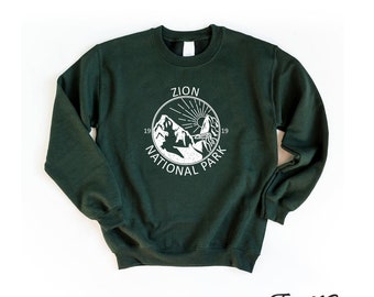 zion national park sweatshirt