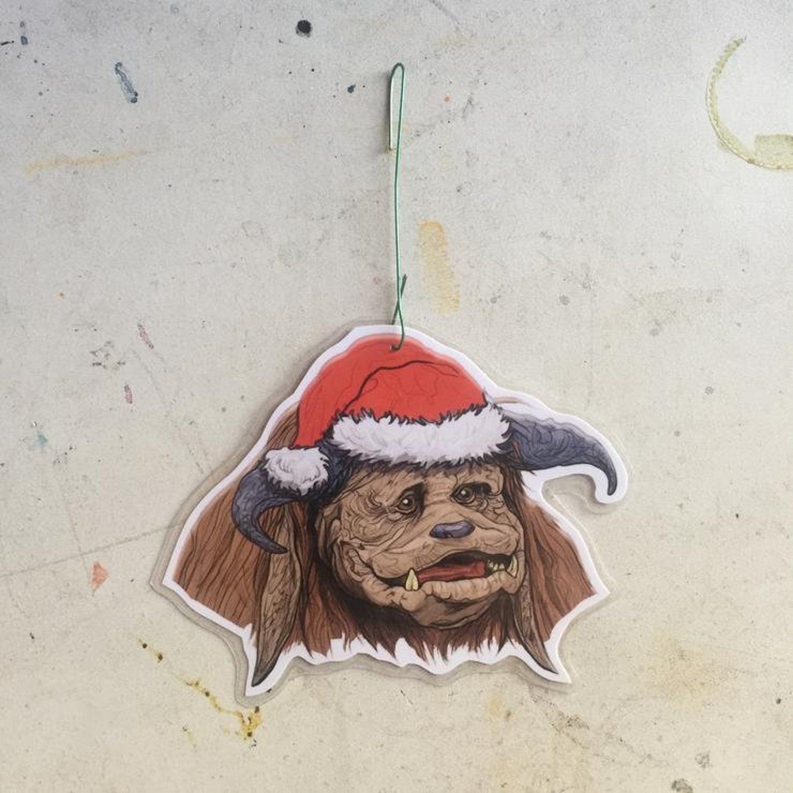 Labyrinth Christmas Ornament 