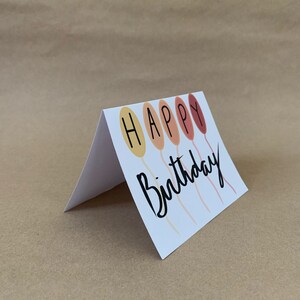 Balloon Birthday Card image 6