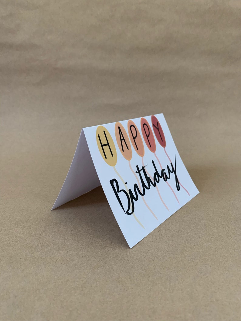 Balloon Birthday Card image 6