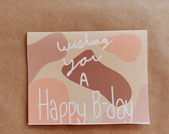 Wishing You- Birthday Card