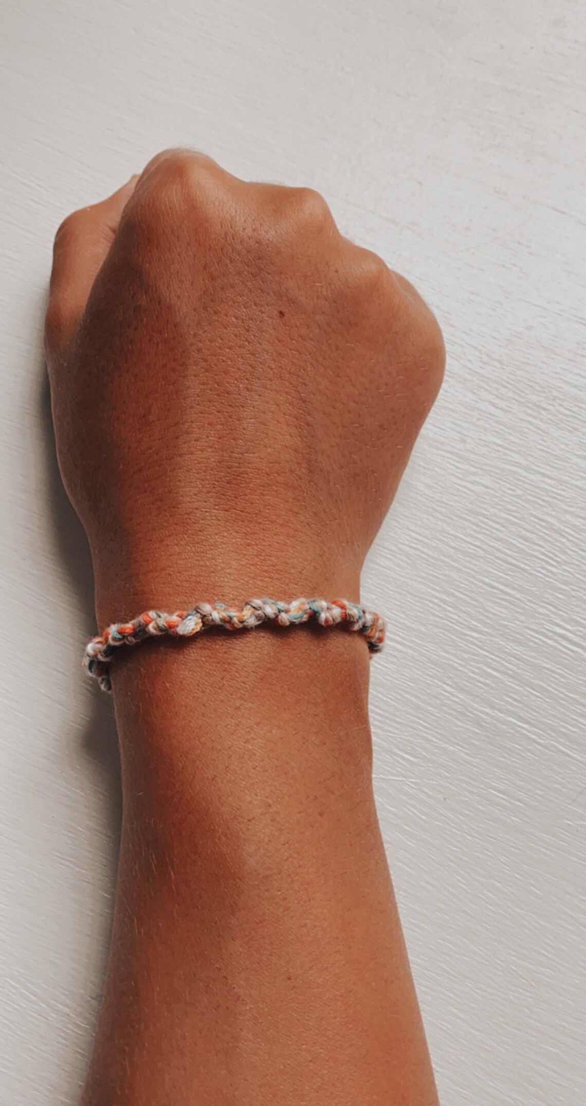 Adjustable TWISTED KNOT friendship bracelet Etsy