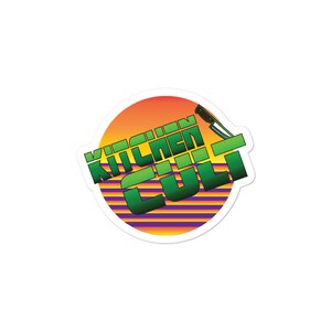 Kitchen Cult Retro Bubble-free stickers