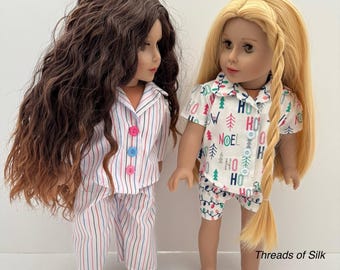 18 inch doll pyjamas