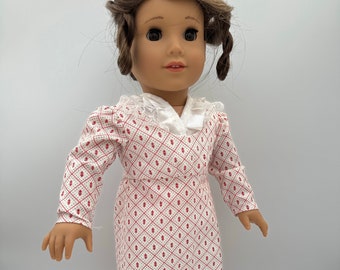 18 inch doll Regency Day Dress and chemisette
