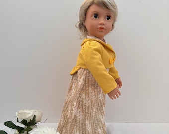 18 inch doll Regency Spencer Jacket
