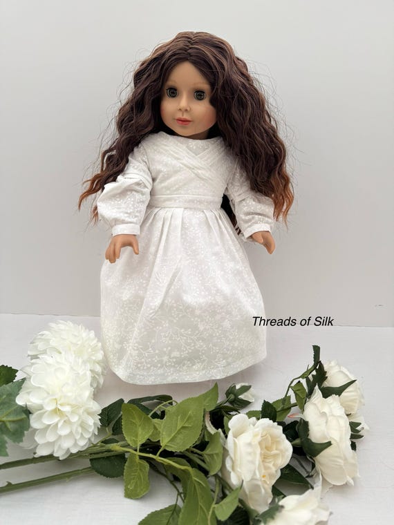 18 inch doll 1830s ‘Sarah Hale’ Wedding gown