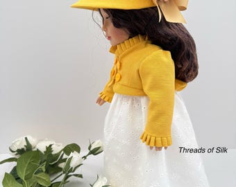 OOAK 18 inch doll Regency Ensemble