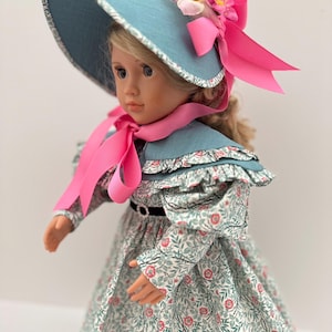 18 inch doll 1830s outfit