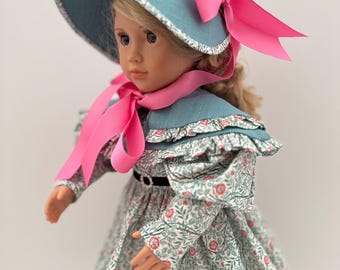 18 inch doll 1830s outfit