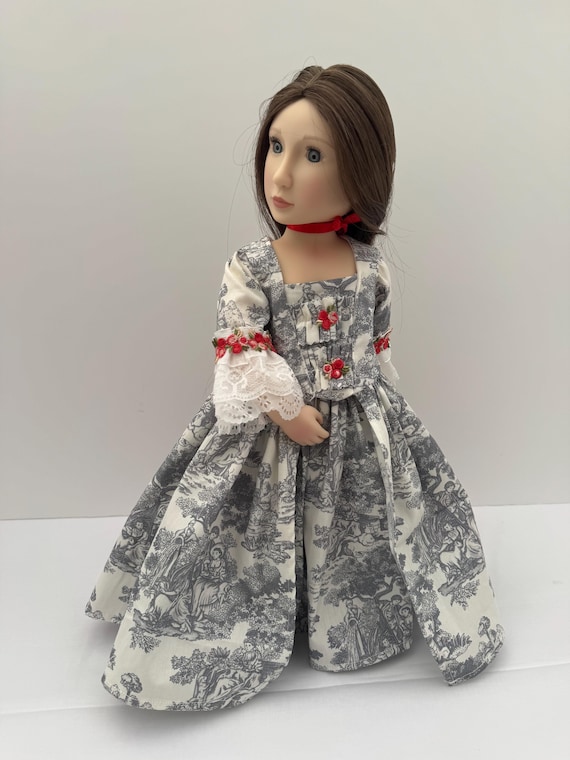 Limited Edition Rococo Dress for 16‑Inch Dolls