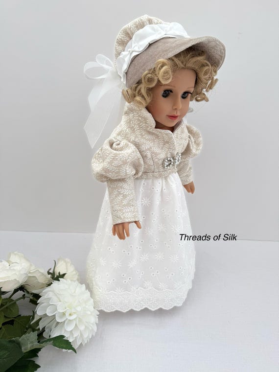OOAK 18 inch doll Regency Outfit