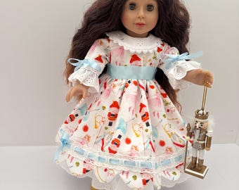 Clara’s Party Dress – Nutcracker Collection (Limited Edition for 18‑Inch Dolls)