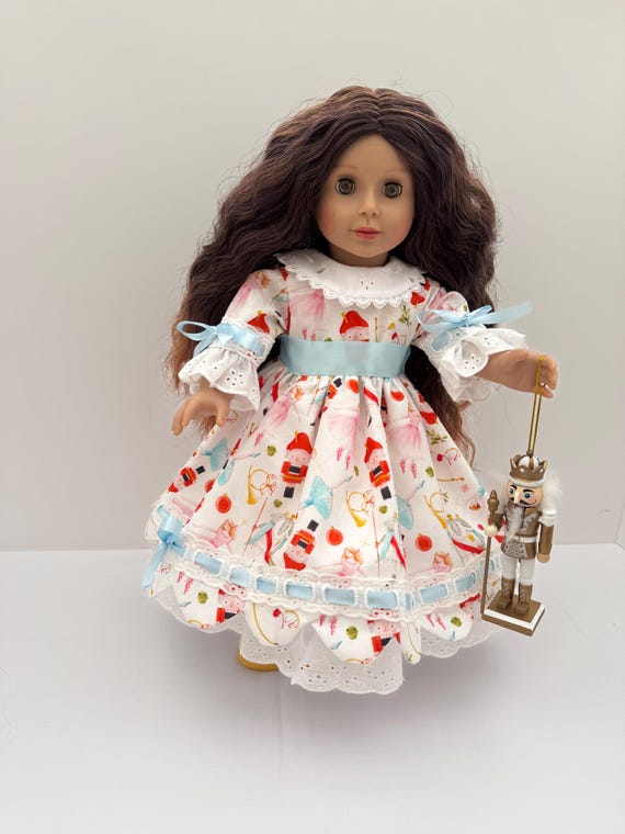 Clara’s Party Dress – Nutcracker Collection (Limited Edition for 18‑Inch Dolls)