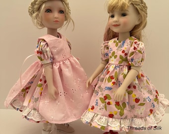 14-15 inch doll ‘Strawberry Picking’ outfit