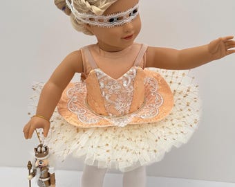 OOAK Sugar Plum Fairy Tutu for 18 inch dolls