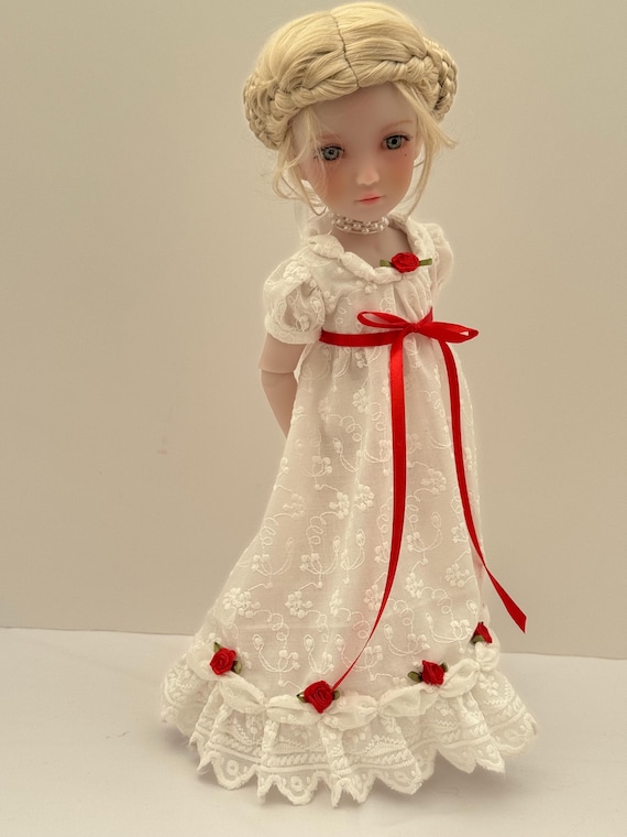 Regency Rose Heirloom Gown – For 15‑Inch Collector Dolls (RRFF Size)  limited edition