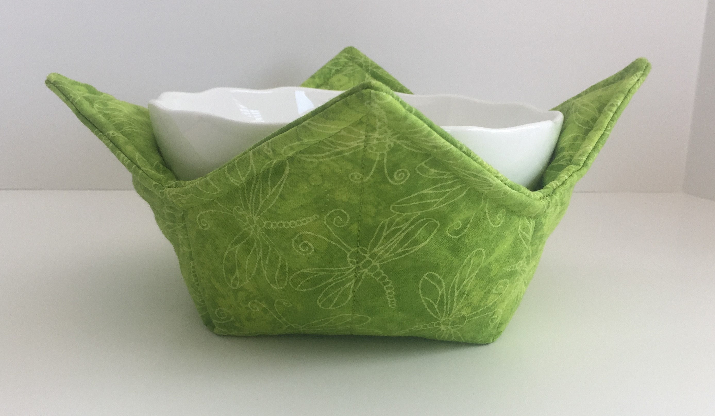 Set of 3 Microwave Bowl Cozies Reversable Hot or Cold ice Etsy