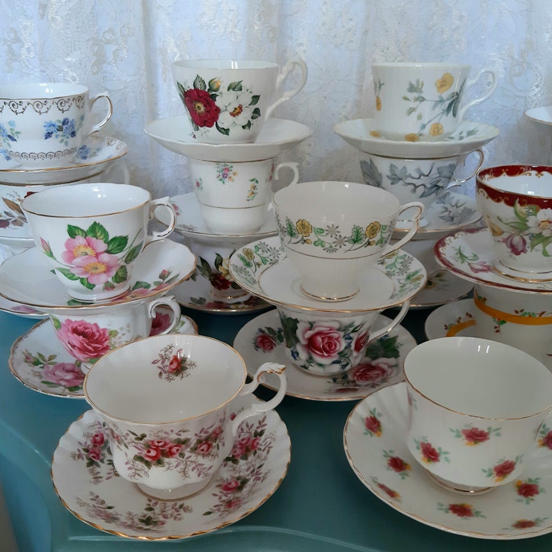 Vintage Afternoon Tea Sets Cup & Saucer Matching or Mix and Etsy