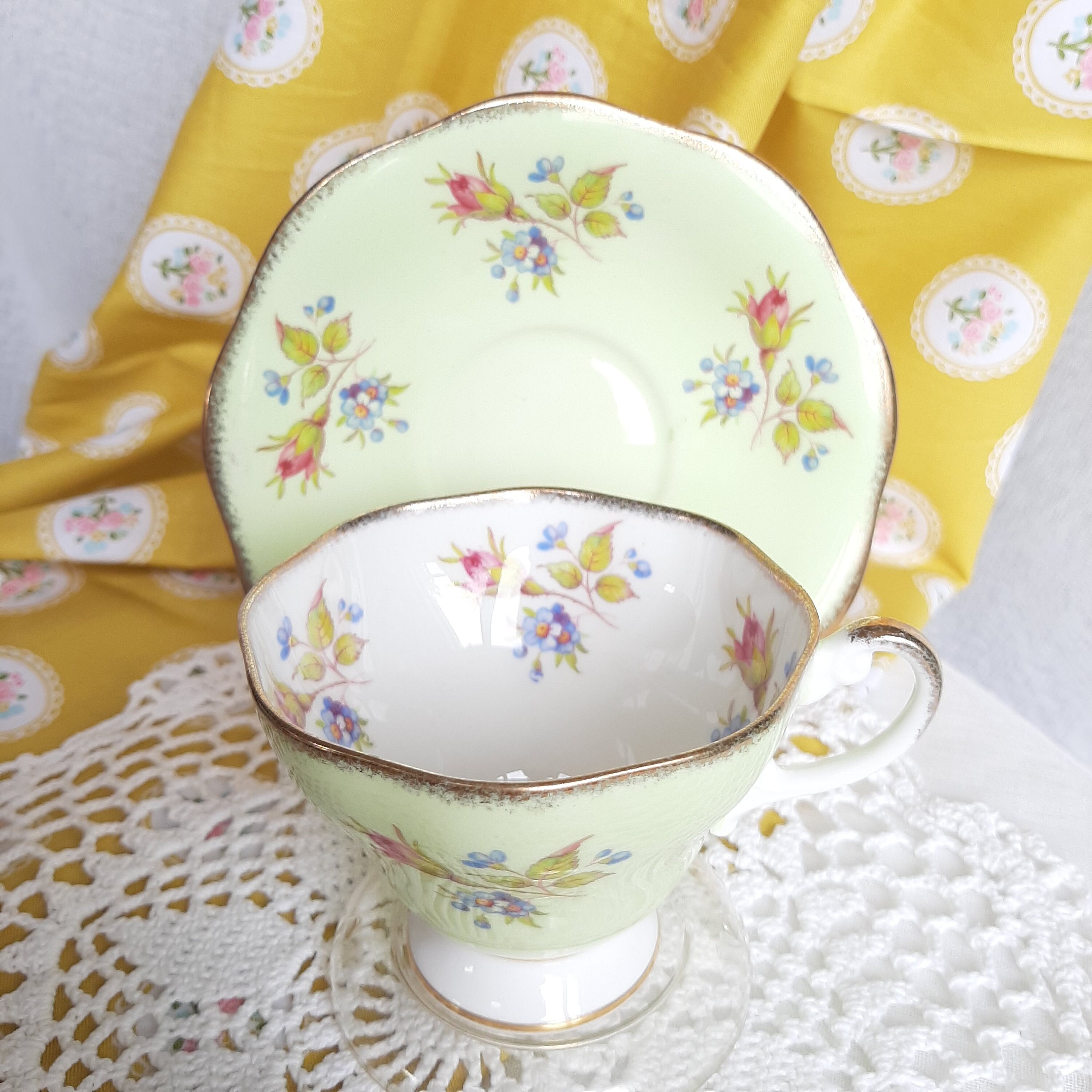 Foley Cup and Saucer, Vintage Afternoon Tea Party, Favors, Bridesmaid ...
