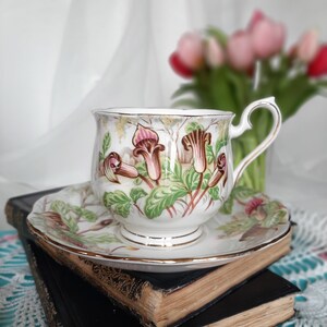 Royal Albert Jack in a Pulpit cup and saucer, vintage afternoon tea party, bridesmaid gift, bridal shower, baby shower favors, wedding table
