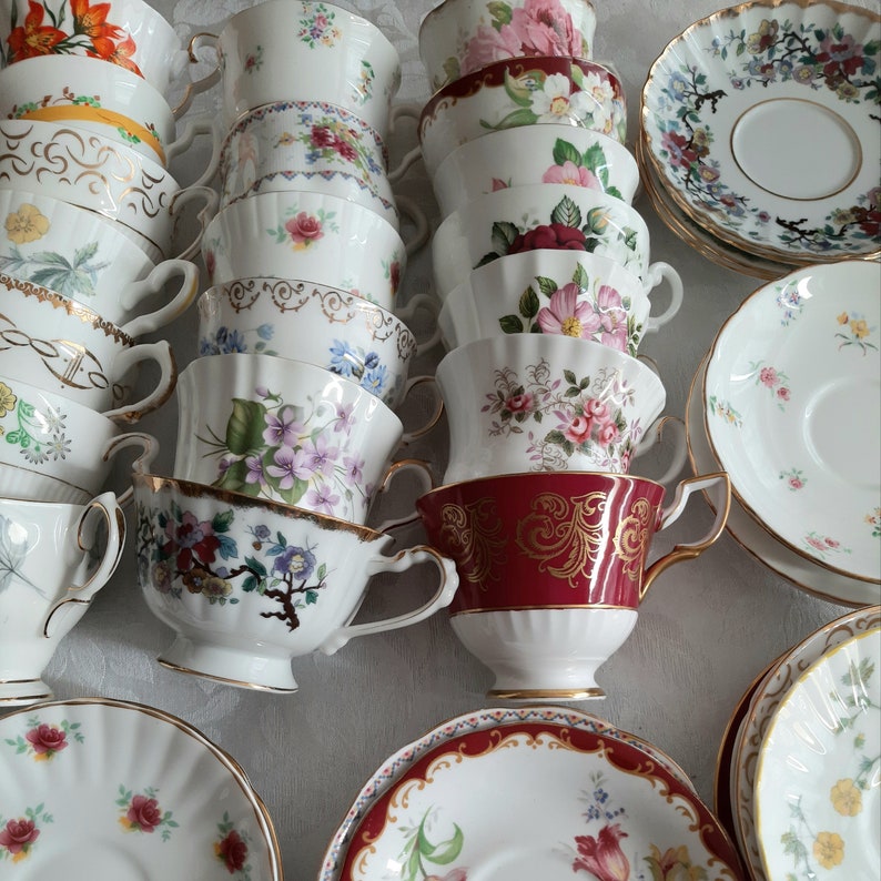 Vintage Afternoon Tea Sets Cup & Saucer Matching or Mix and Etsy Canada