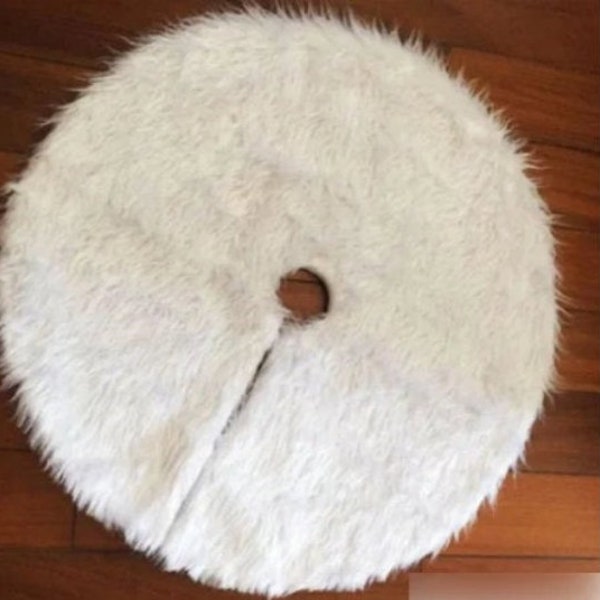 Faux Fur Tree Skirt Etsy