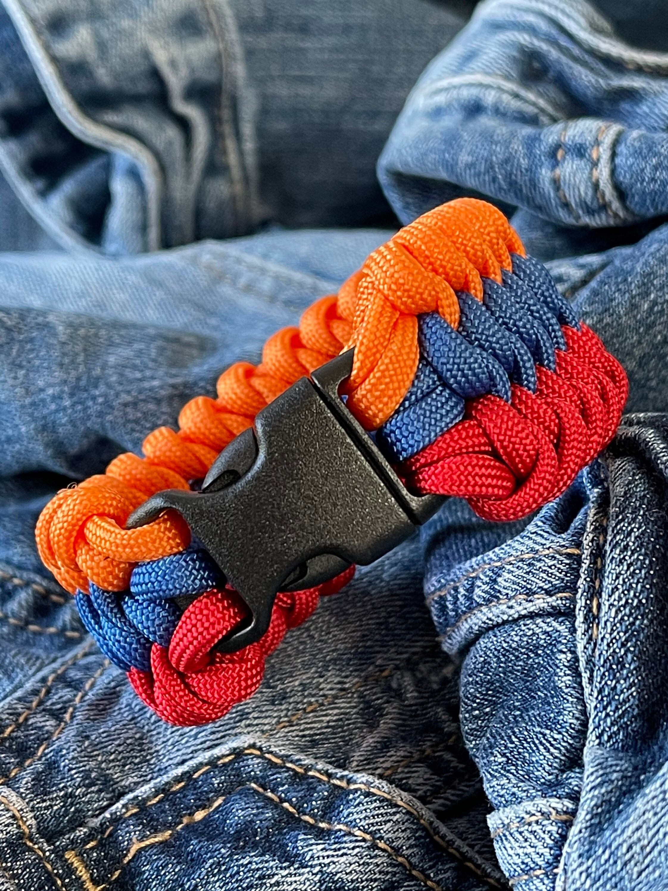 Mated Snake Knot Paracord Bracelet Etsy