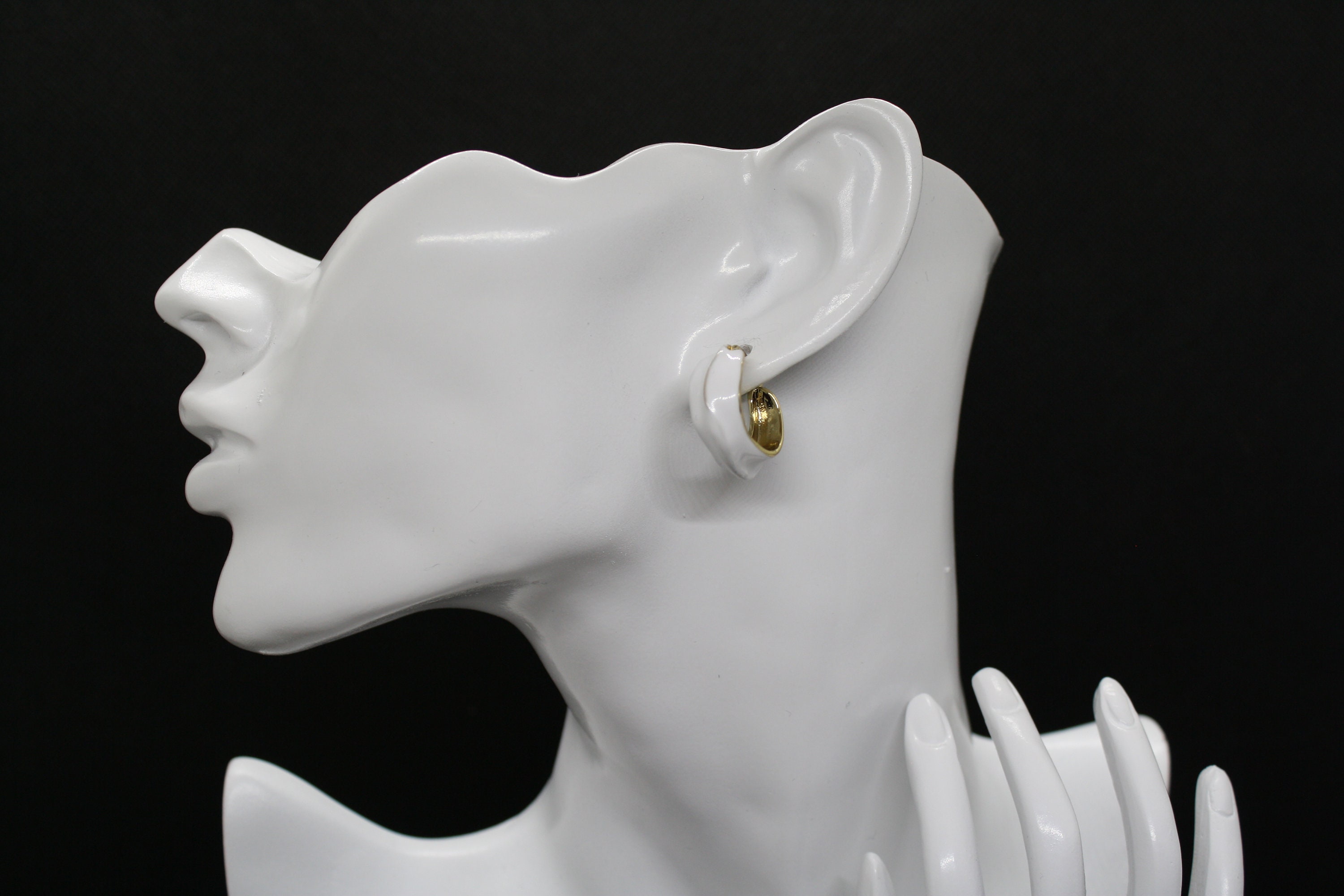 Pariser Stil Creolen Elegante und Vintage Look Ohrringe | Etsy