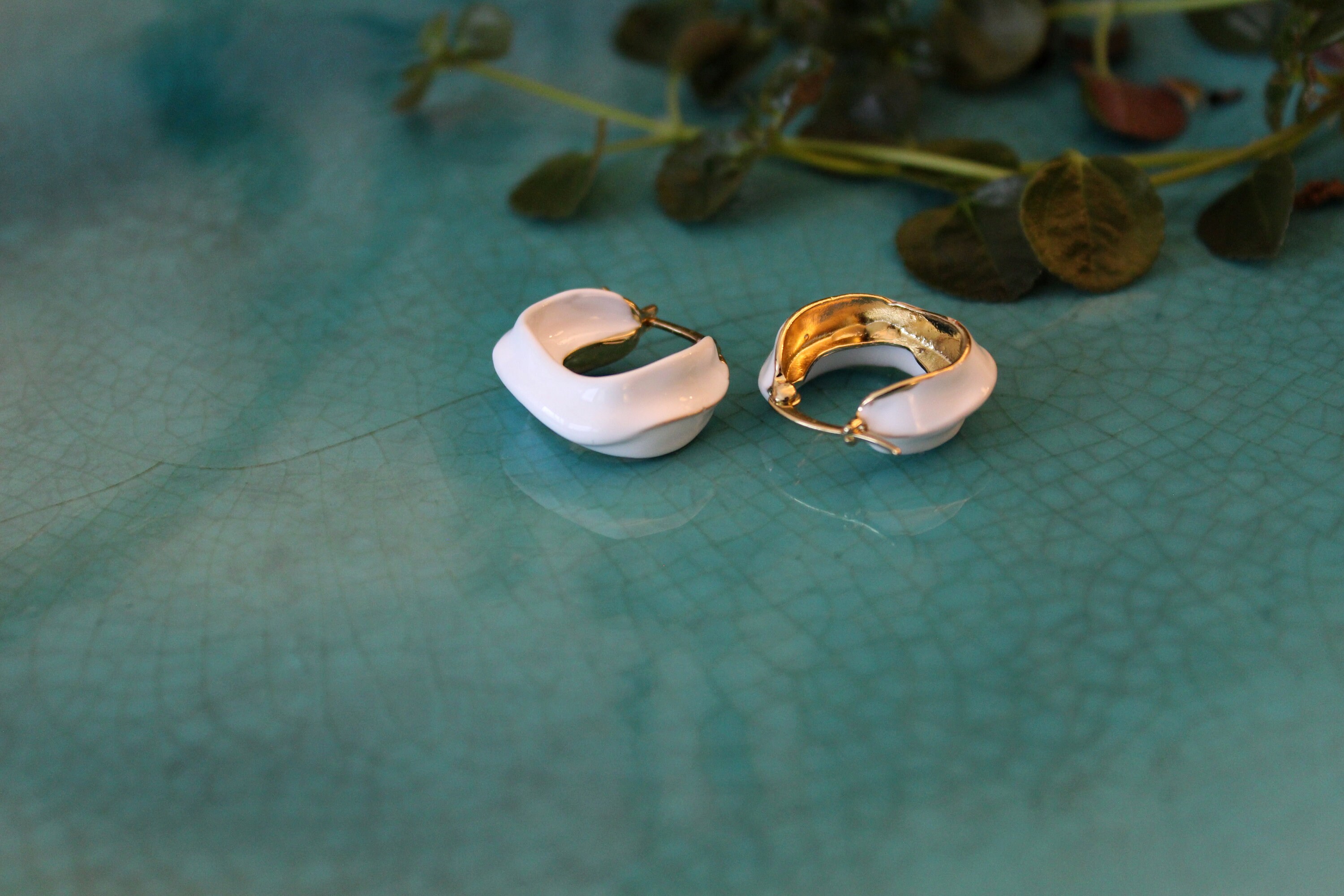 Pariser Stil Creolen Elegante und Vintage Look Ohrringe | Etsy