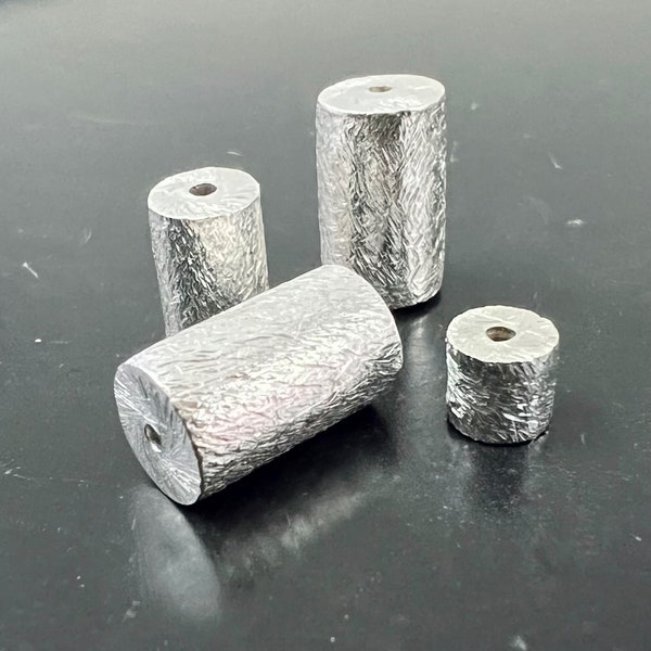 Cilindro de plata 925, varios tamaños.