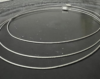 Choker, silver-colored