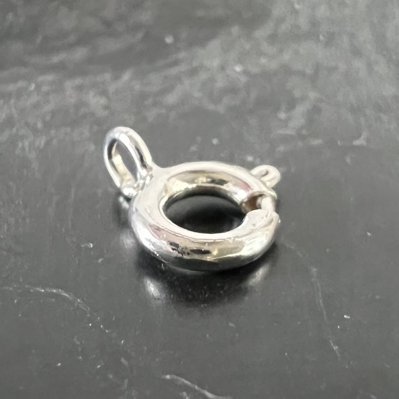 Veerringen / sluitingen van 925 zilver, verschillende maten afbeelding 5