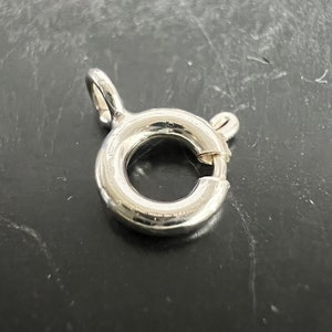 Veerringen / sluitingen van 925 zilver, diverse maten